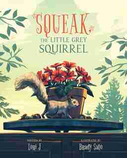 Squeak The little grey squirrel: getting into mischief by Lori J