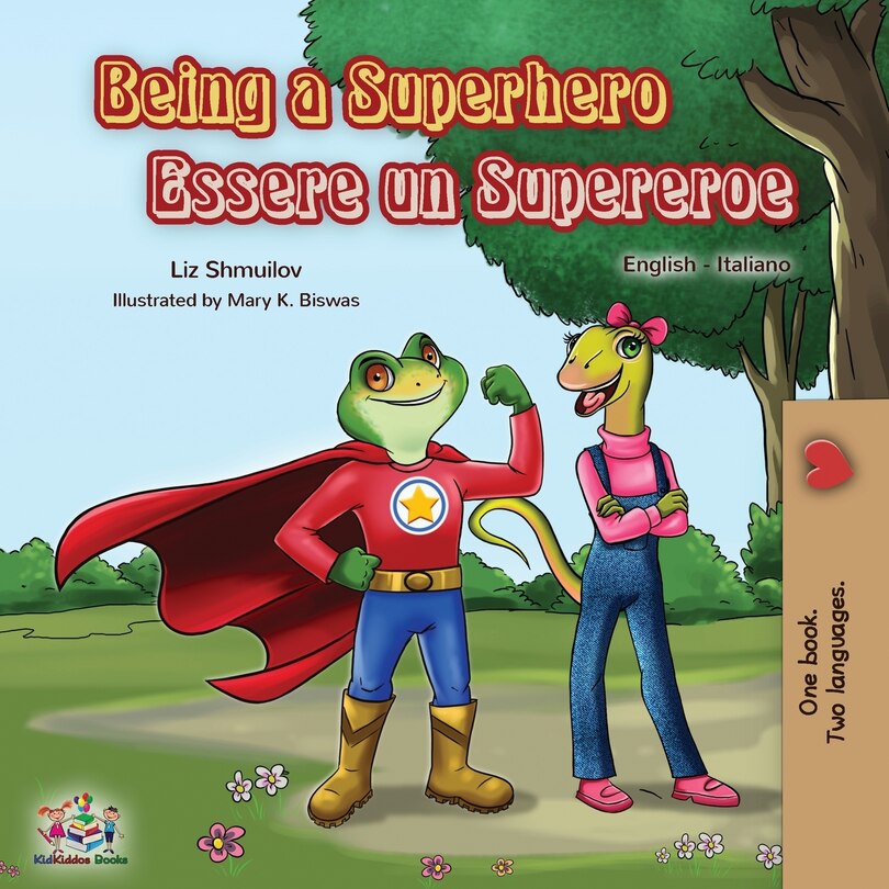 Couverture_Being A Superhero Essere Un Supereroe