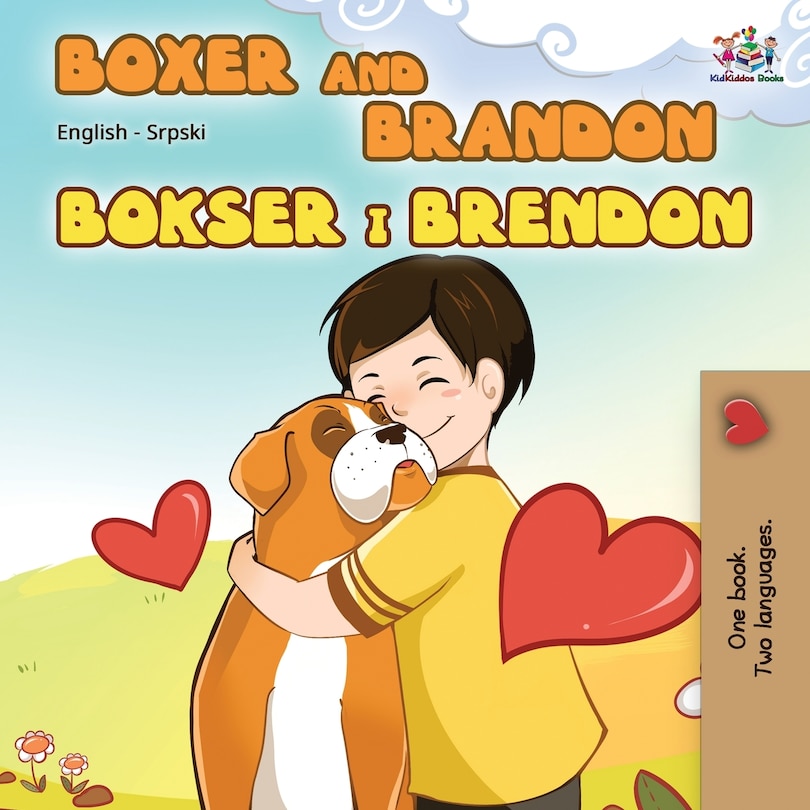 Front cover_Boxer and Brandon (English Serbian Bilingual Book - Latin alphabet)