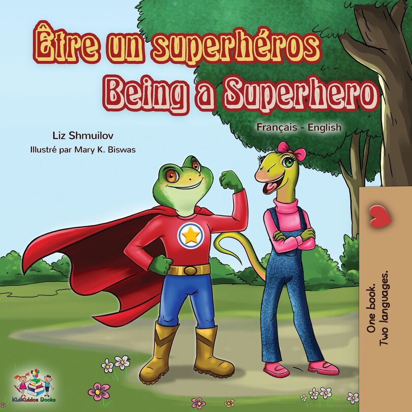 Front cover_Être un superhéros Being a Superhero