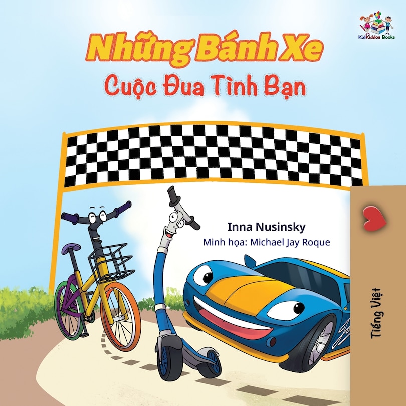 Couverture_The Wheels The Friendship Race (Vietnamese edition)