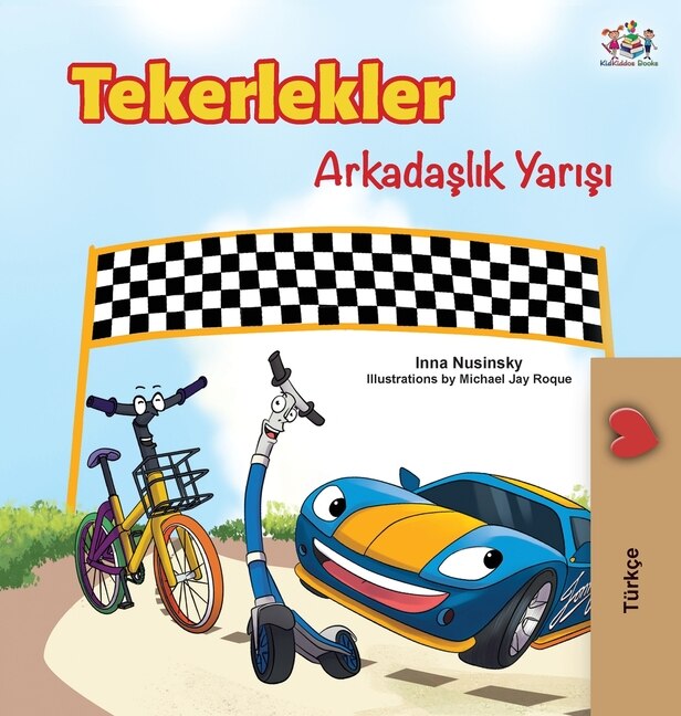 Couverture_The Wheels -The Friendship Race (Turkish Edition)