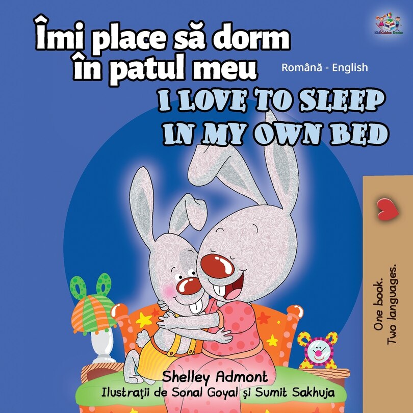 Couverture_I Love To Sleep In My Own Bed (romanian English Bilingual Book For Kids)