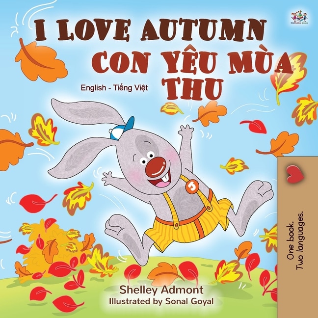 Front cover_I Love Autumn (English Vietnamese Bilingual Book for Children)