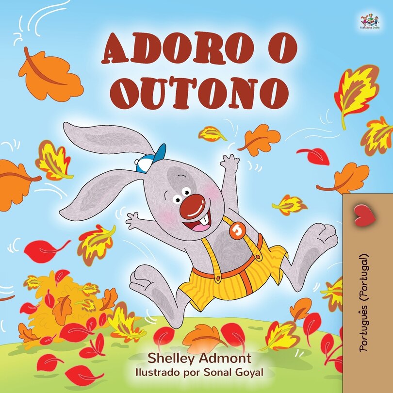 Front cover_I Love Autumn (Portuguese Children's Book - Portugal)
