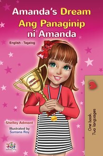 Front cover_Amanda's Dream (English Tagalog Bilingual Book for Kids)