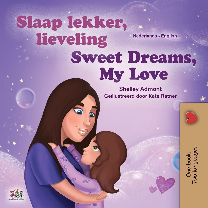Front cover_Sweet Dreams, My Love (dutch English Bilingual Children's Book)