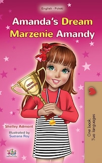 Front cover_Amanda's Dream (English Polish Bilingual Children's Book)