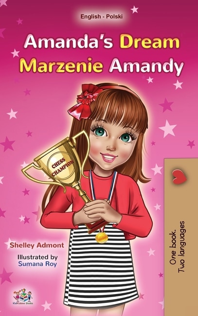 Front cover_Amanda's Dream (English Polish Bilingual Children's Book)