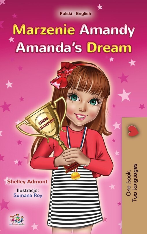 Front cover_Amanda's Dream (Polish English Bilingual Book for Kids)