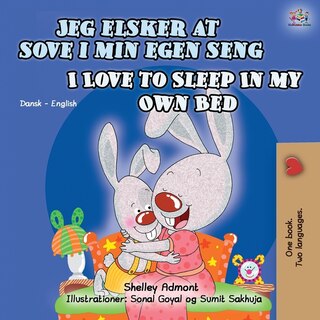 Front cover_I Love to Sleep in My Own Bed (Danish English Bilingual Children's Book)