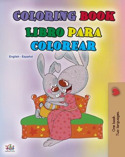 Front cover_Coloring Book #1 (english Spanish Bilingual Edition)