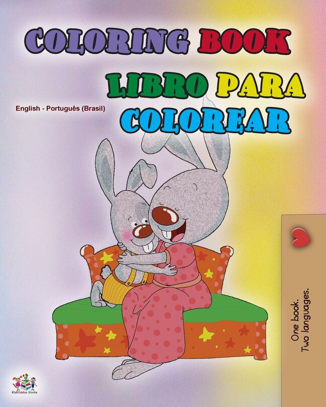 Front cover_Coloring Book #1 (english Portuguese Bilingual Edition - Brazil)