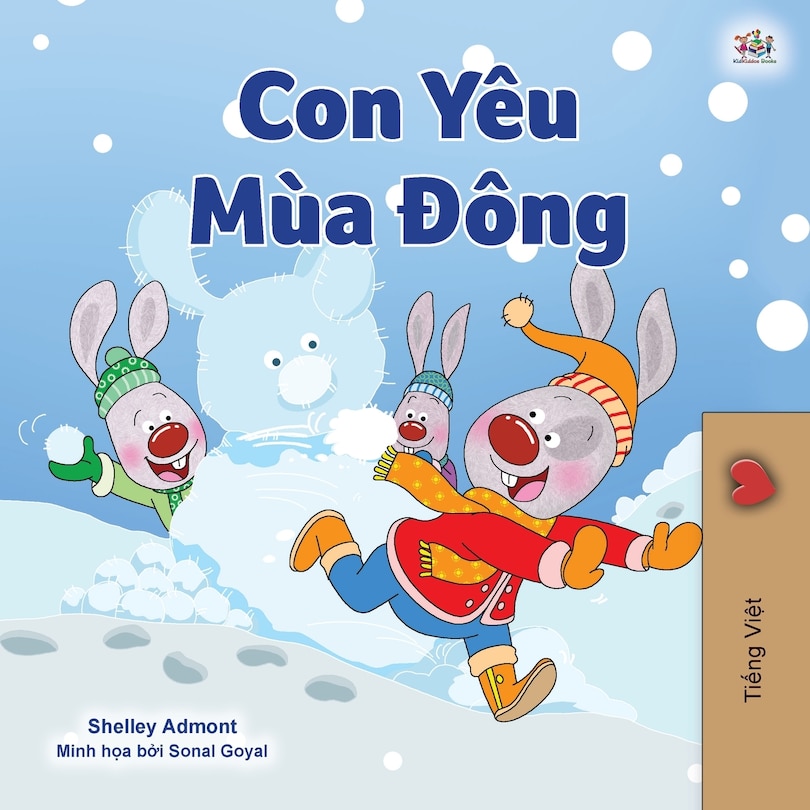 Couverture_I Love Winter (Vietnamese Children's Book)
