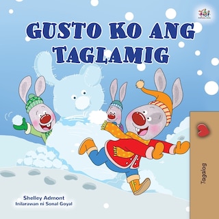 Couverture_I Love Winter (tagalog Children's Book)
