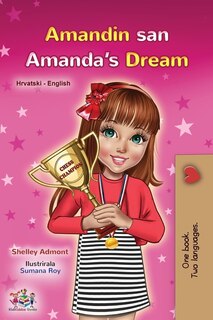 Front cover_Amanda's Dream (Croatian English Bilingual Book for Kids)