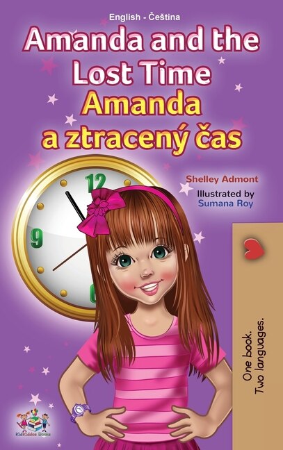 Couverture_Amanda And The Lost Time (english Czech Bilingual Book For Kids)