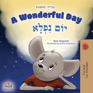 Front cover_A Wonderful Day (English Hebrew Bilingual Children's Book)