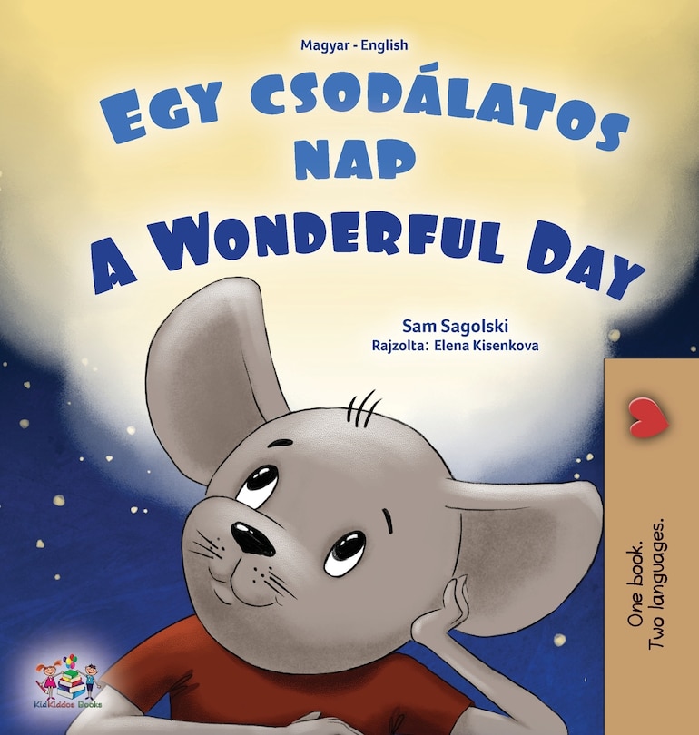 Front cover_A Wonderful Day (Hungarian English Bilingual Book for Kids)