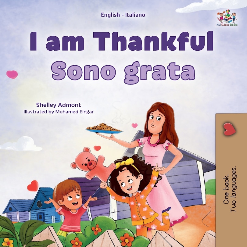 Couverture_I am Thankful (English Italian Bilingual Children's Book)