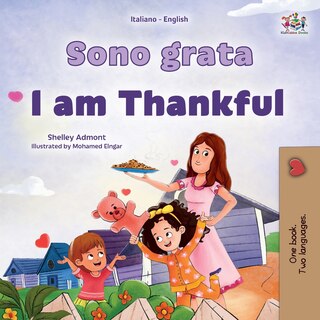 Couverture_I am Thankful (Italian English Bilingual Children's Book)