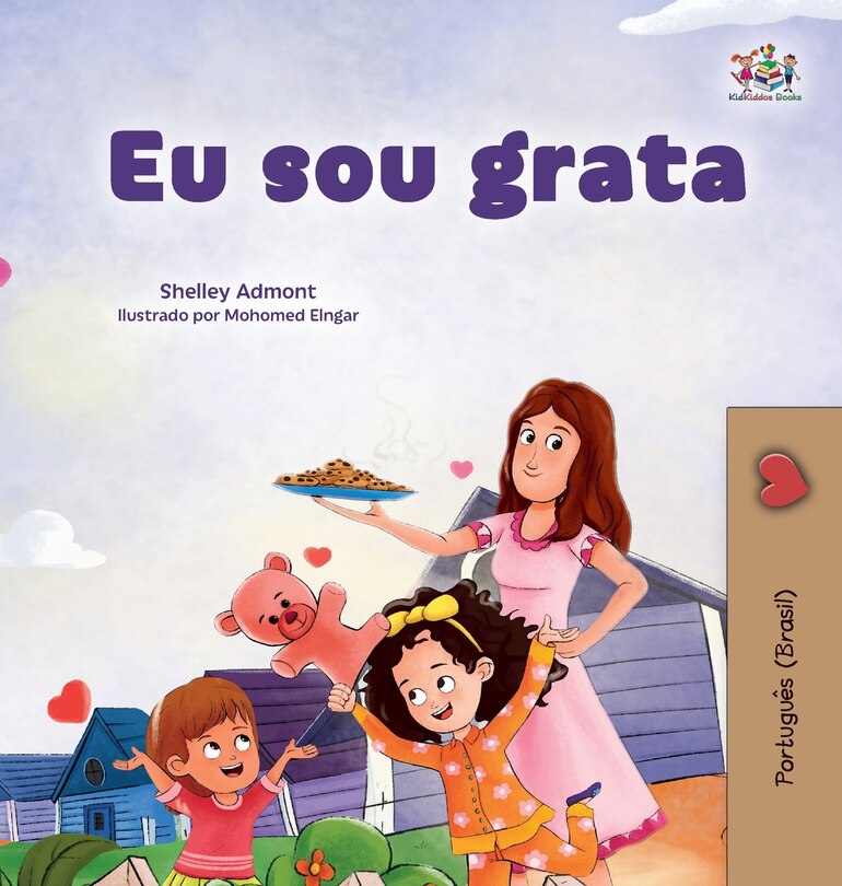 Front cover_I am Thankful (Portuguese Brazilian Book for Kids)