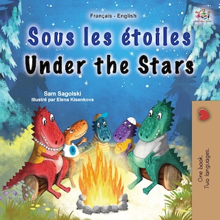 Front cover_Under the Stars (French English Bilingual Kids Book)