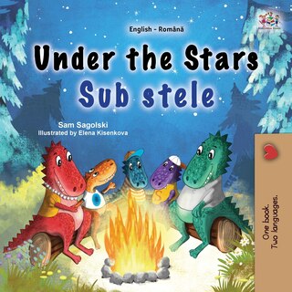 Front cover_Under the Stars (English Romanian Bilingual Kids Book)