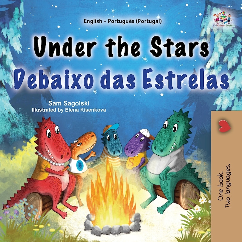 Front cover_Under the Stars (English Portuguese Portugal Bilingual Kids Book)