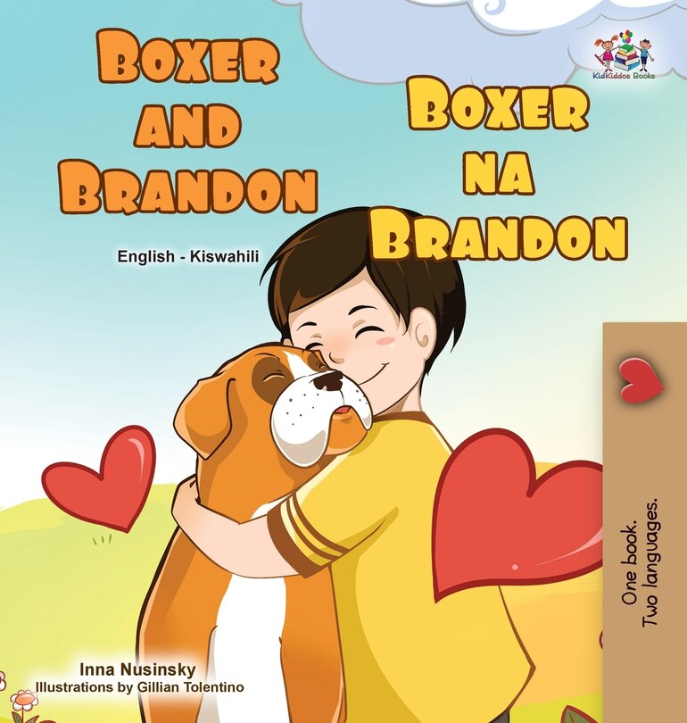 Front cover_Boxer and Brandon (English Swahili Bilingual Children's Book)