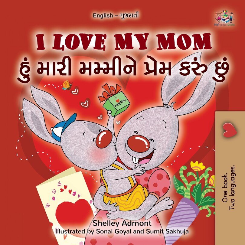 Couverture_I Love My Mom (English Gujarati Bilingual Book for Kids)