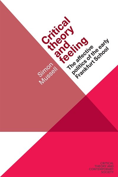 Front cover_Critical theory and feeling