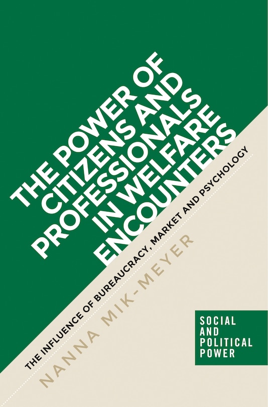Couverture_The power of citizens and professionals in welfare encounters