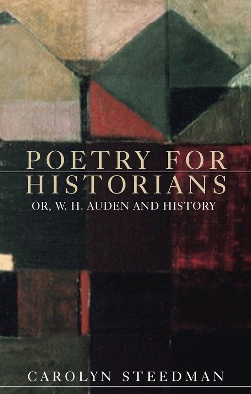 Front cover_Poetry for historians