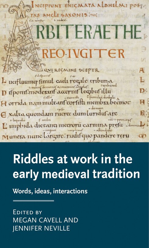 Front cover_Riddles At Work In The Early Medieval Tradition