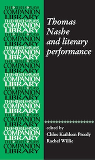 Front cover_Thomas Nashe and literary performance