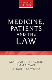 Front cover_Medicine, patients and the law