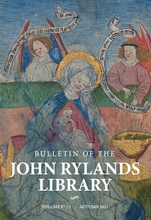 Couverture_Bulletin Of The John Rylands Library 97/2