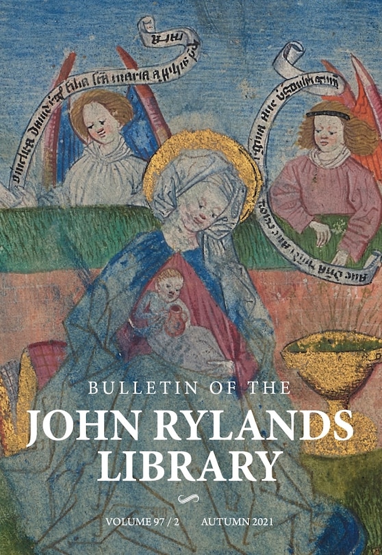 Couverture_Bulletin Of The John Rylands Library 97/2