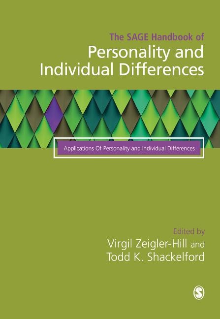 Front cover_The Sage Handbook Of Personality And Individual Differences