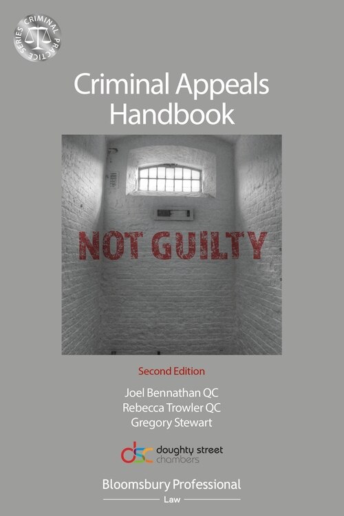 Couverture_Criminal Appeals Handbook