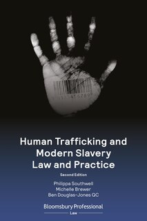 Front cover_Human Trafficking And Modern Slavery Law And Practice