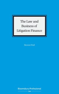 Couverture_The Law And Business Of Litigation Finance