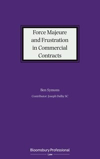 Front cover_Force Majeure and Frustration in Commercial Contracts
