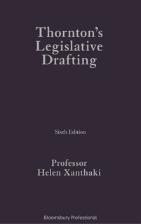 Front cover_Thornton's Legislative Drafting