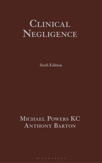 Front cover_Clinical Negligence