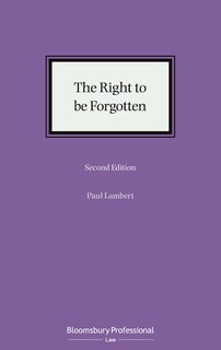 Front cover_Right to be Forgotten