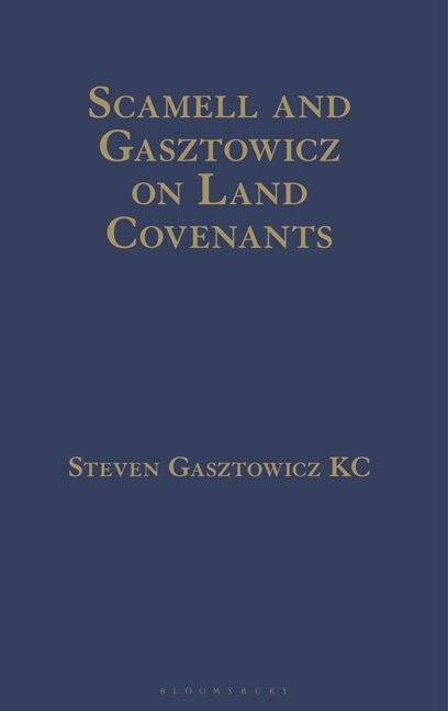 Front cover_Scamell and Gasztowicz on Land Covenants