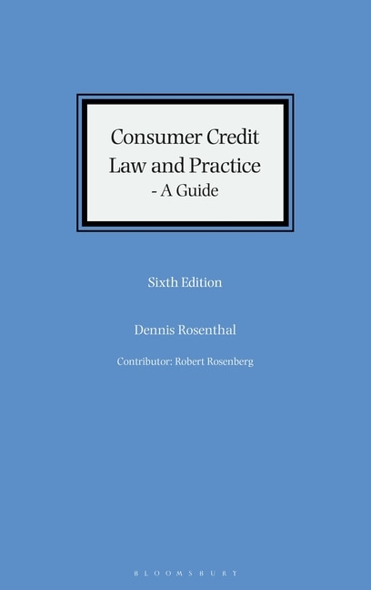 Couverture_Consumer Credit Law and Practice - A Guide