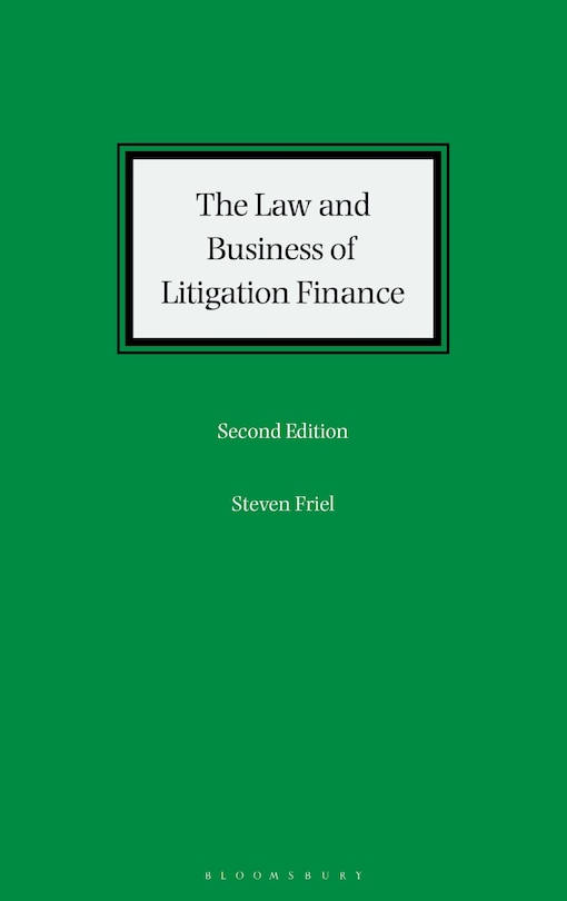 Front cover_The Law and Business of Litigation Finance